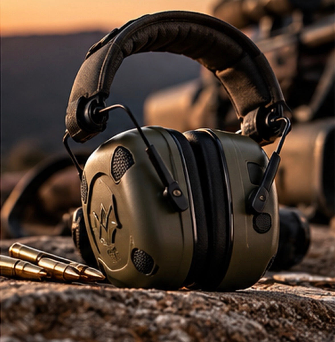 Hearing protection at sunset