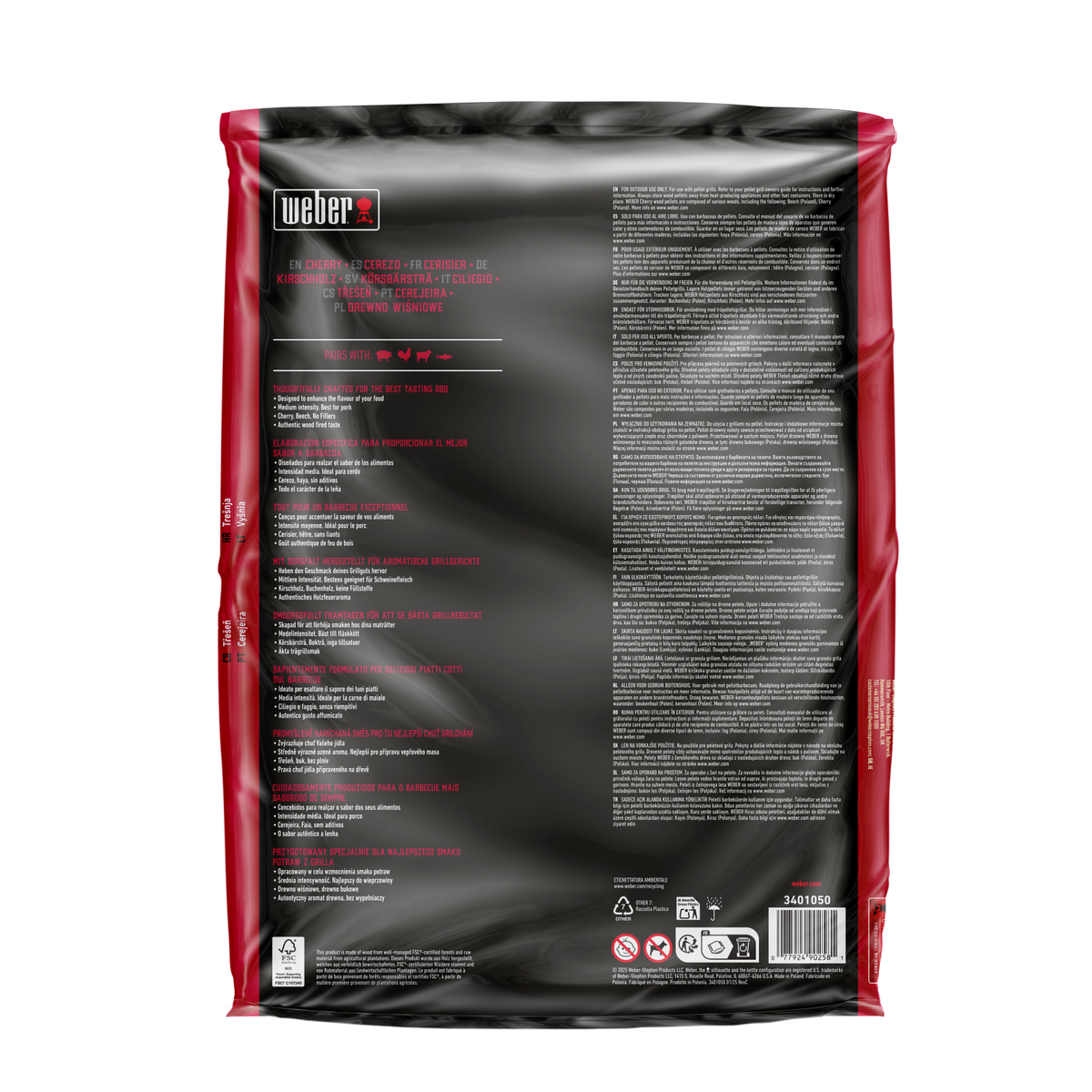Weber Cherry Wood Pellets