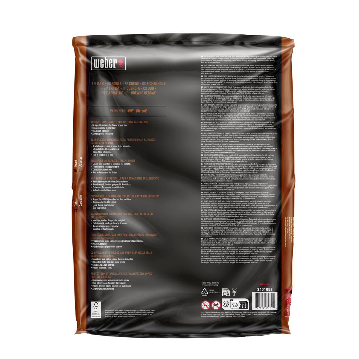 Weber Oak Wood Pellets
