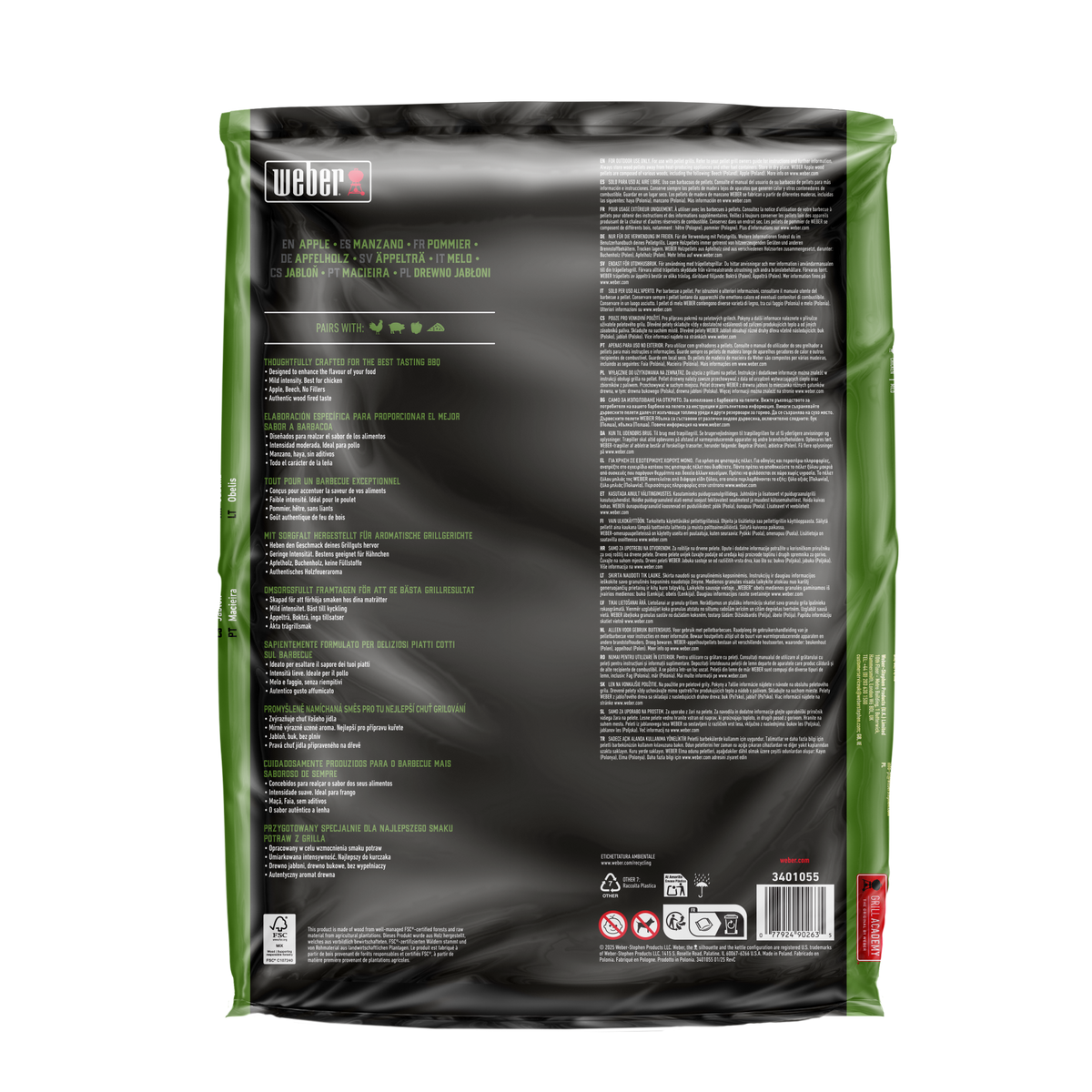 Weber Apple Wood Pellets