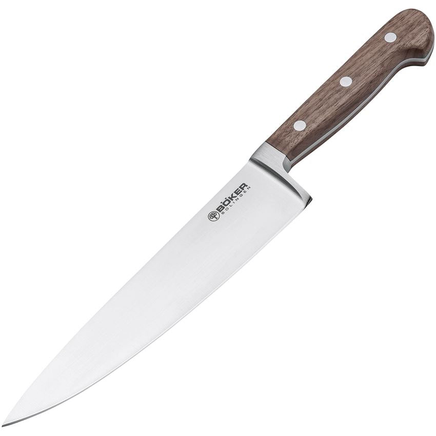 Böker Heritage 21 cm chef's knife with walnut handle, forged in Solingen