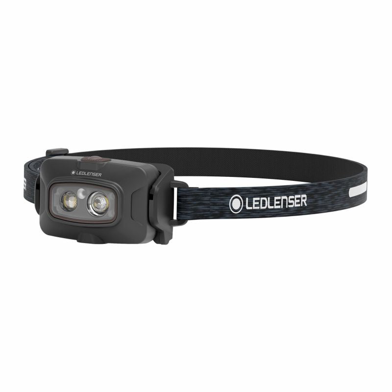 Ledlenser HF4R Signature rechargeable headlamp in copper, with adjustable reflective headband