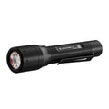 Ledlenser P5 torch, 2025 P-Series, black recycled aluminium body with Advanced Focus System head