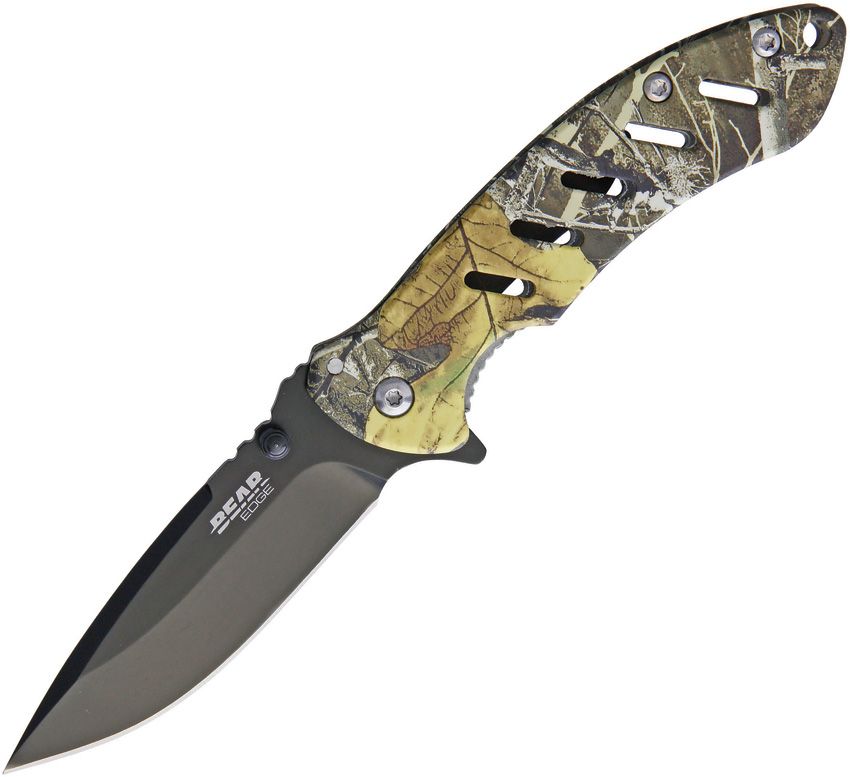Bear Edge Brisk Camo Framelock