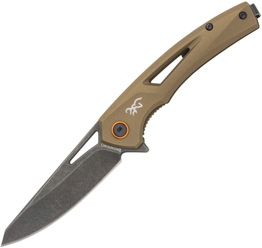 Browning South Slope Flipper, D2, Burnt Bronze