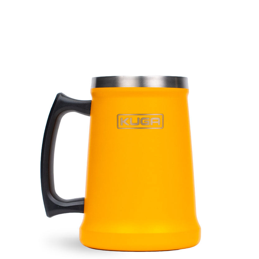 Kuga Beer Buddy 473ml Stainless Steel Tumbler in Mango Orange