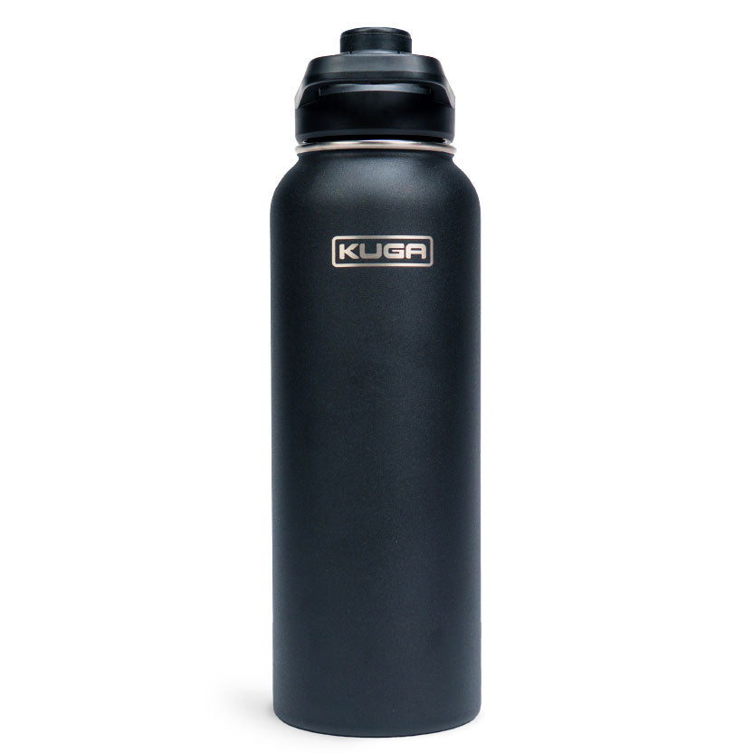 Kuga Outlander Max 1182ml Insulated Water Bottle in Black Rhino