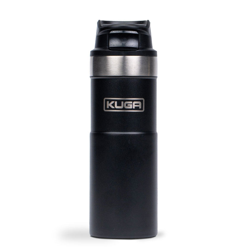 Kuga Trigger 473ml insulated travel flask in black