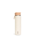 Kuga Pocket Flask 266ml insulated in Buttercream, front view