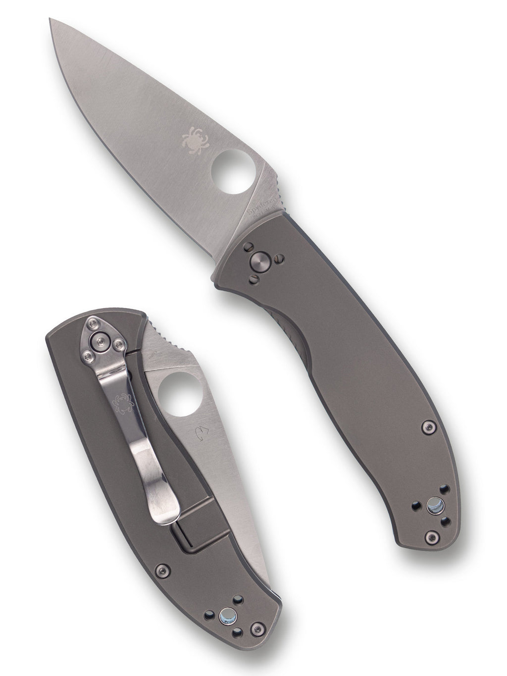 Spyderco Tenacious R.I.L. titanium frame lock 8Cr13MoV