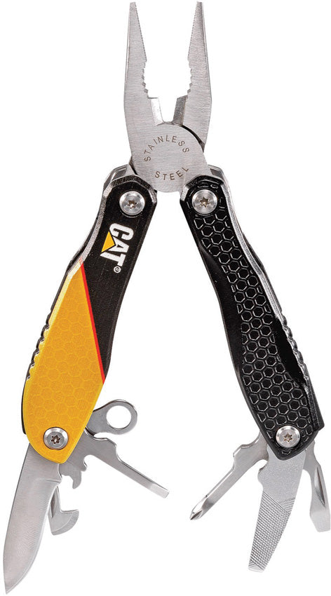 CAT 12-in-1 Multi-Function Tool with needle-nose pliers