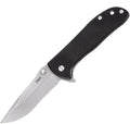 CRKT Drifter Linerlock folding knife with D2 blade and black G-10