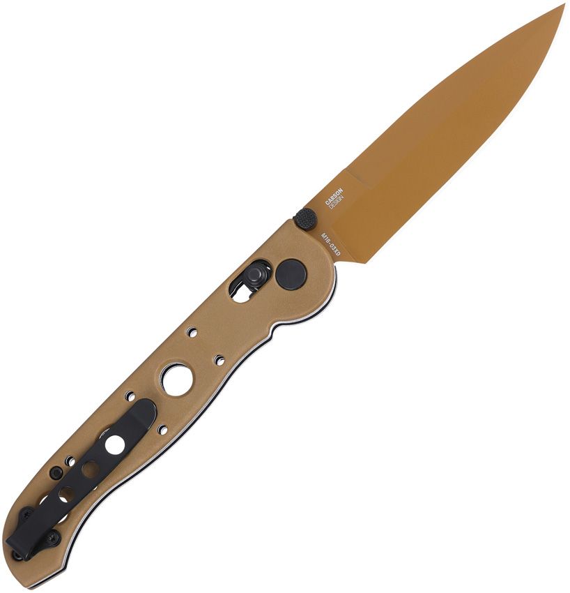 CRKT M16-03XD spear point blade detail