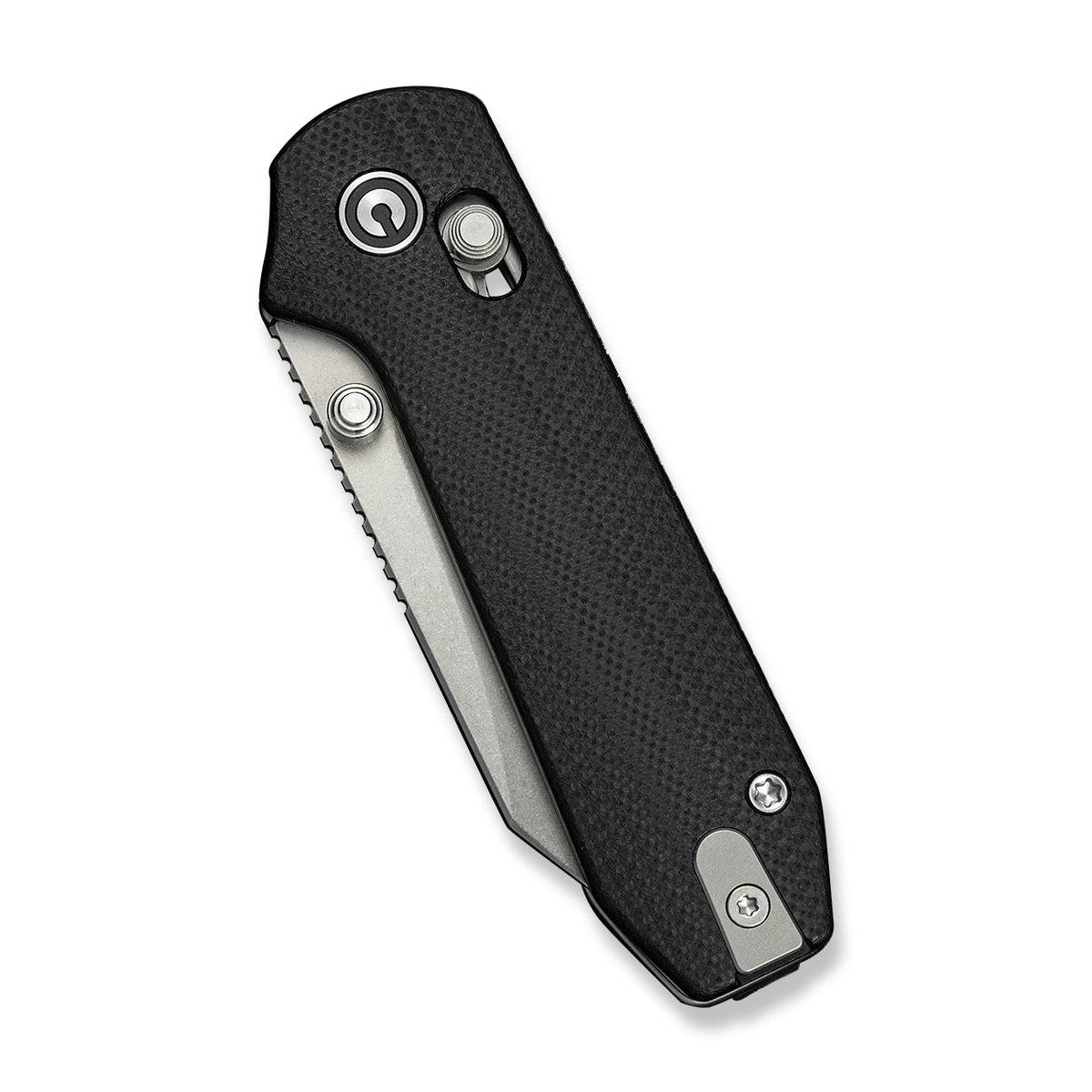 CIVIVI Lil Yonder crossbar lock knife, Black G10, view 4