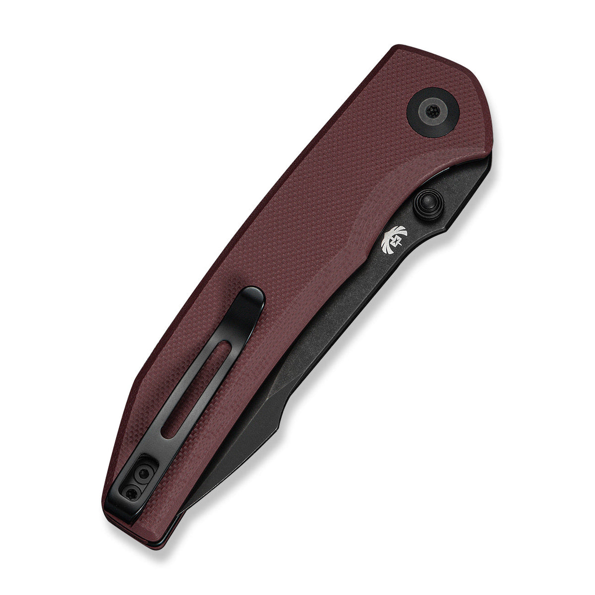 CIVIVI Ryson-E thumb stud knife, Burgundy G10, view 5