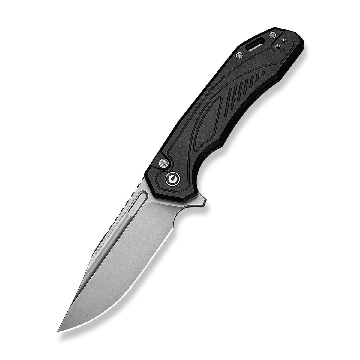 CIVIVI Zelthara flipper knife, black aluminium