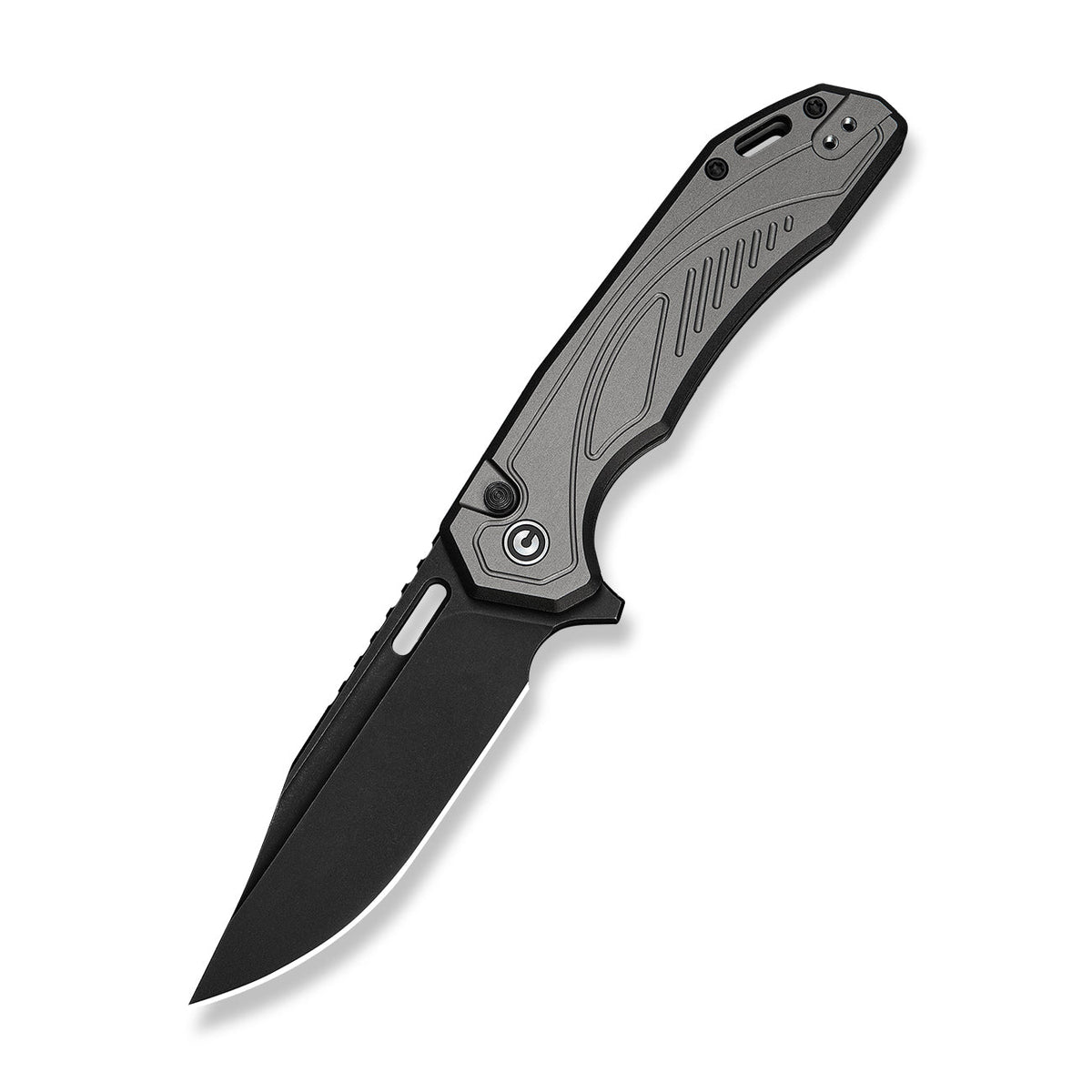 CIVIVI Zelthara flipper knife, Grey Aluminium