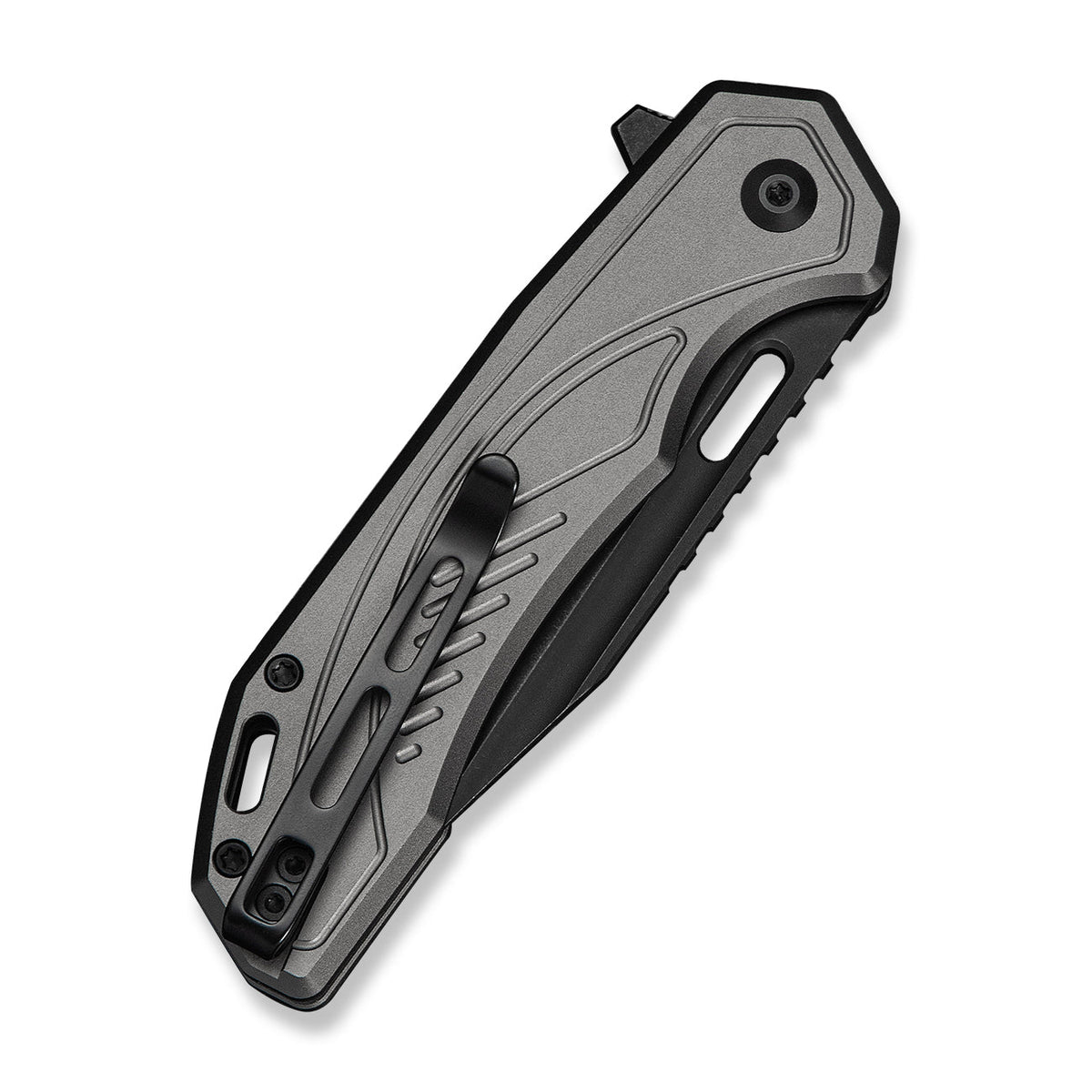 CIVIVI Zelthara flipper knife, Grey Aluminium, view 5