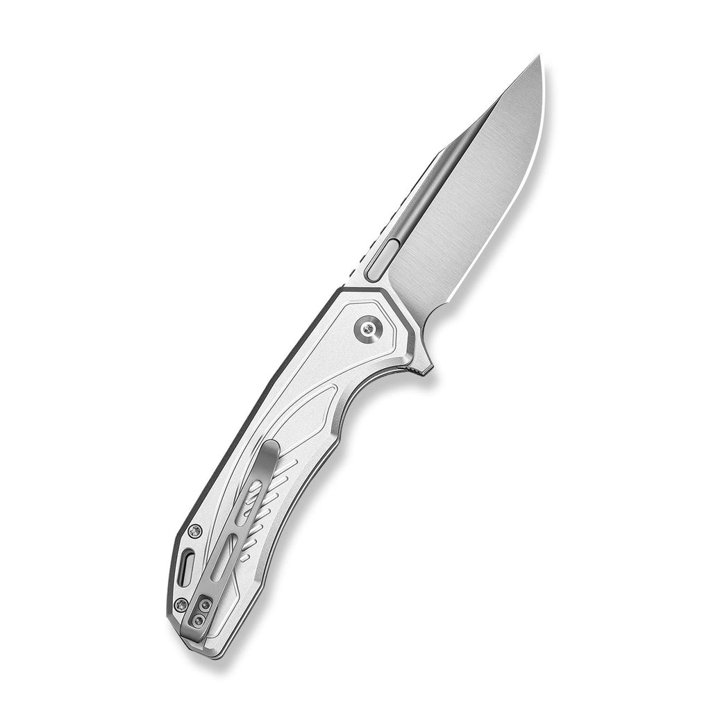 CIVIVI Zelthara flipper knife, Silver Aluminium, view 2