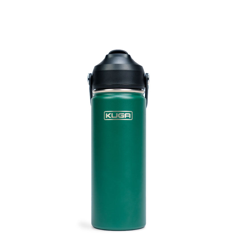 Kuga Outlander 532ml Insulated Stainless Steel Flask in Hunter Green