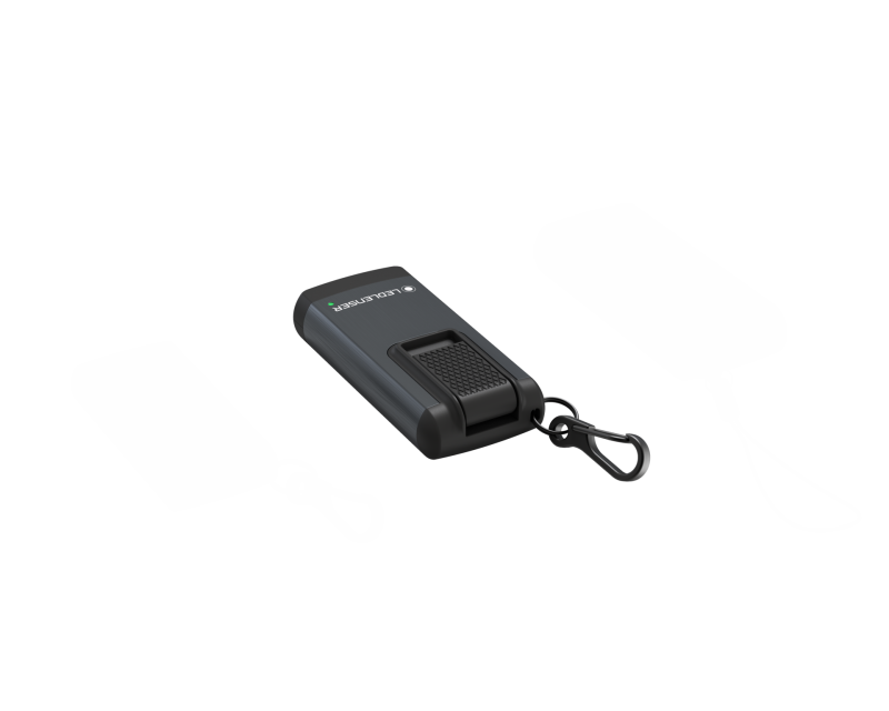 Ledlenser K6R rechargeable keyring torch with fold-out USB connector, view 3