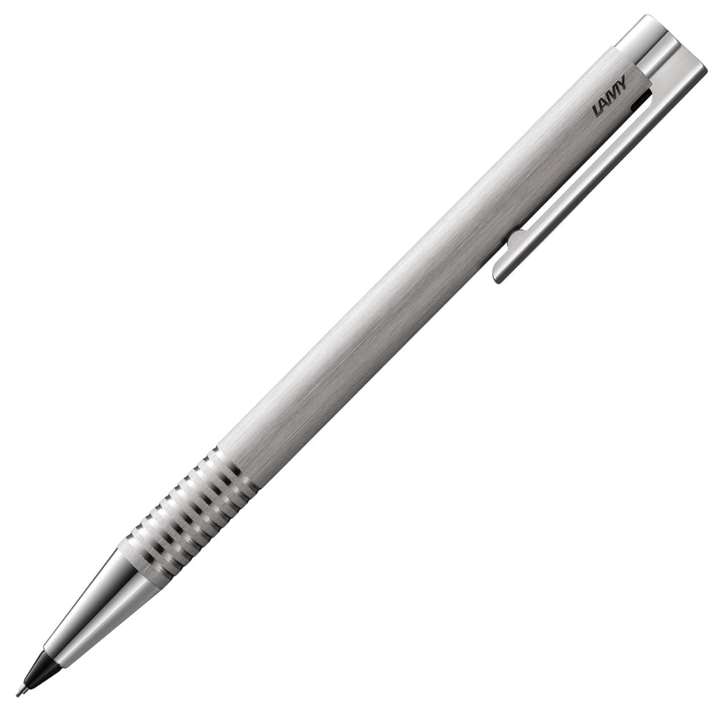 LAMY logo Brushed Steel Mechanical Pencil