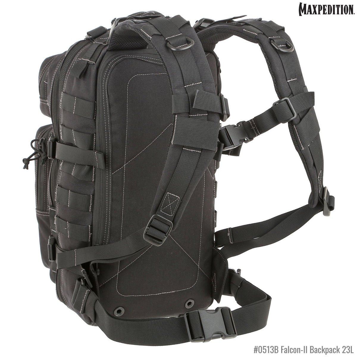 Maxpedition Falcon-II black rear