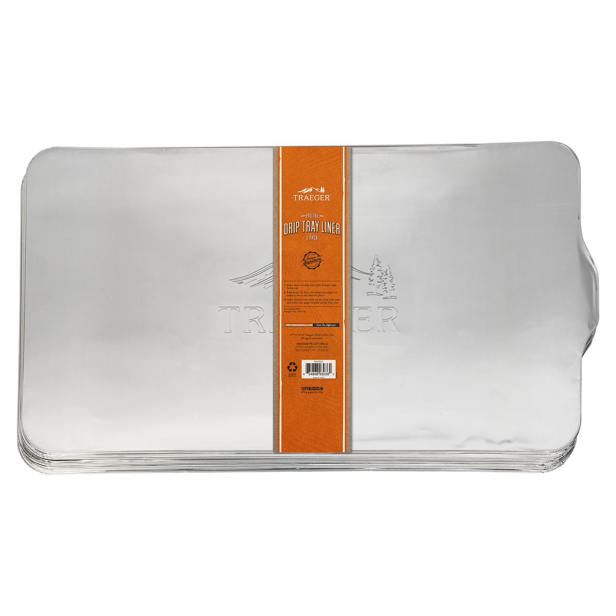 Traeger drip tray liners — Pro 780