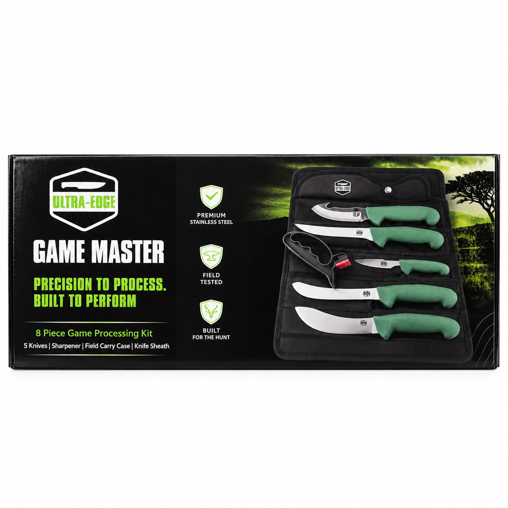UltraEdge Game Master 8-piece game processing kit