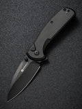 SENCUT ArcBlast folding knife with black aluminum handle