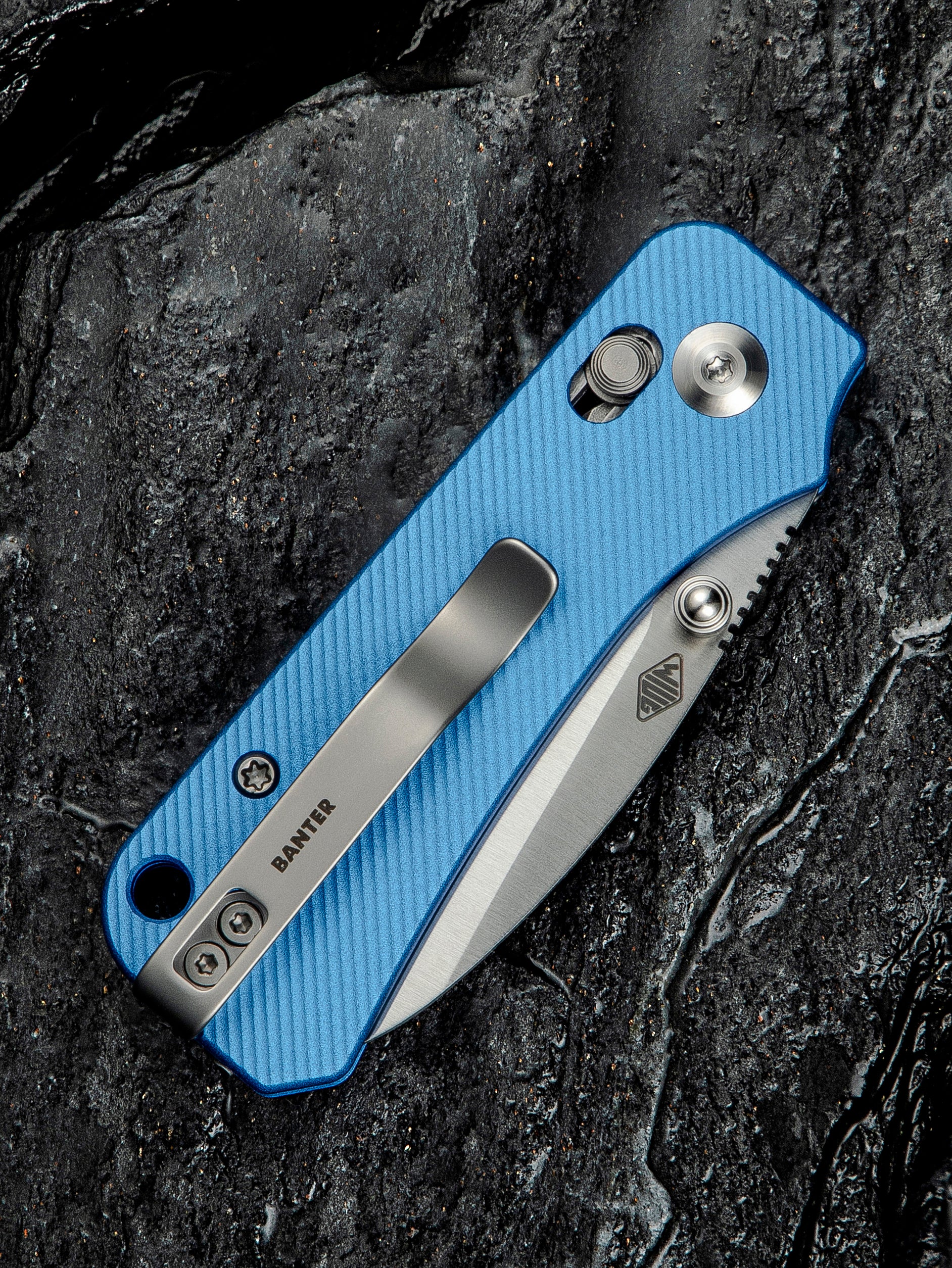 CIVIVI Baby Banter 2 — Blue Aluminum