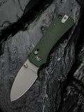 CIVIVI Baby Banter 2 — Green Canvas Micarta