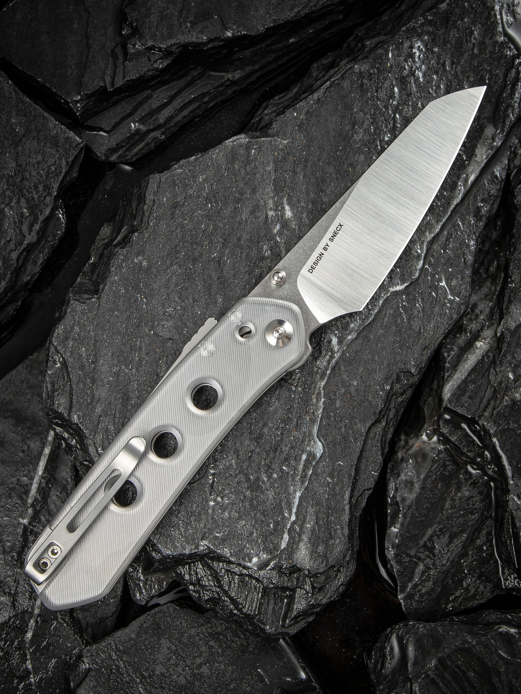 CIVIVI Vision FG — Polished Clear Lexan (Satin)