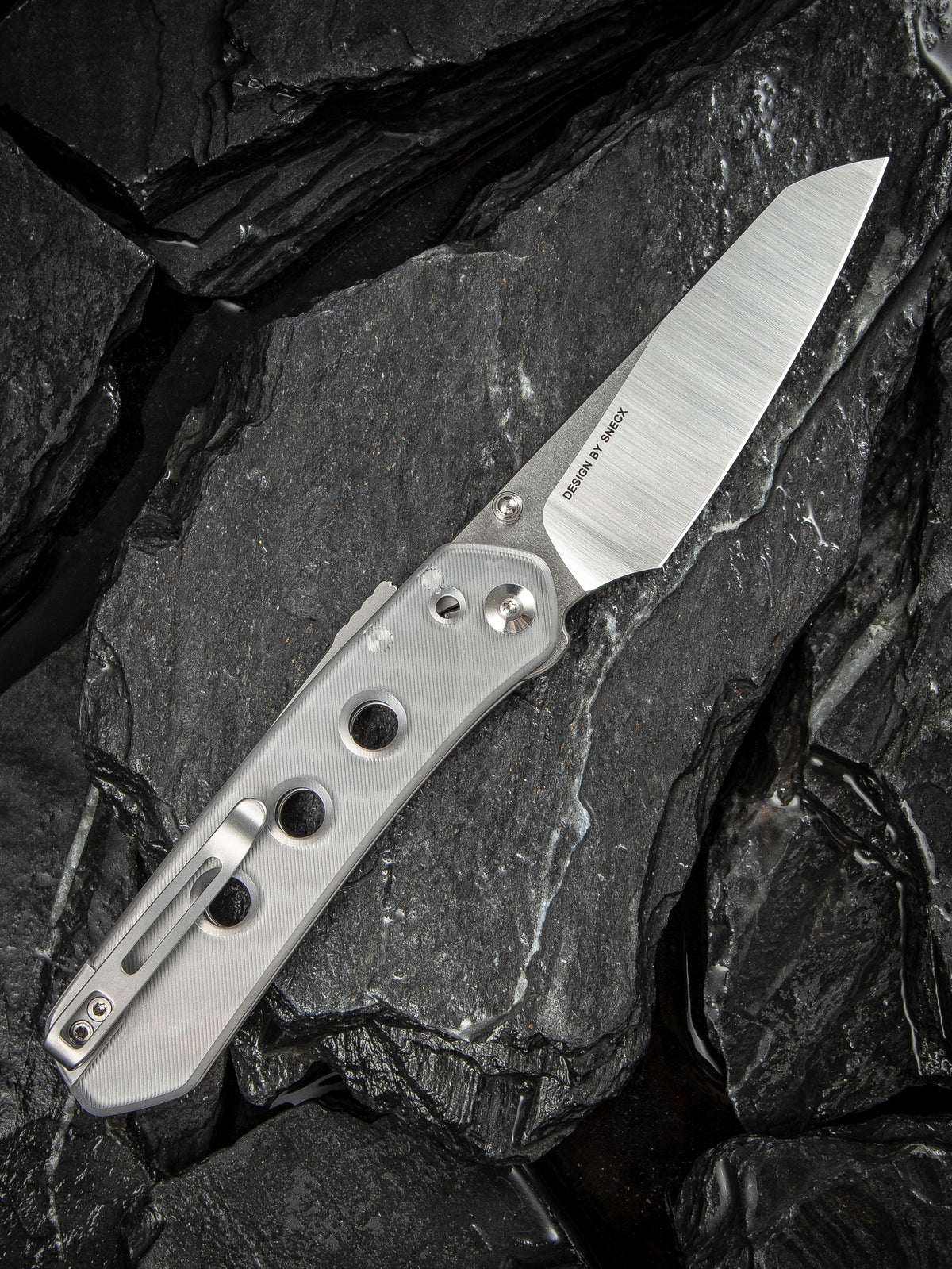 CIVIVI Vision FG — Polished Clear Lexan (Satin)
