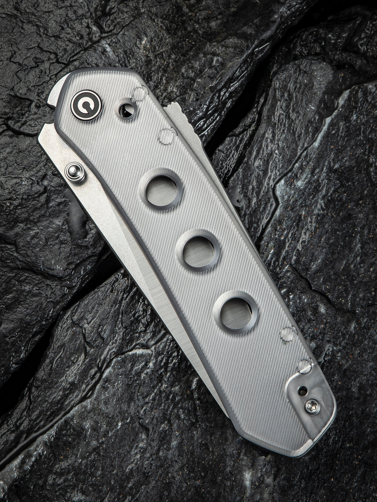 CIVIVI Vision FG — Polished Clear Lexan (Satin)