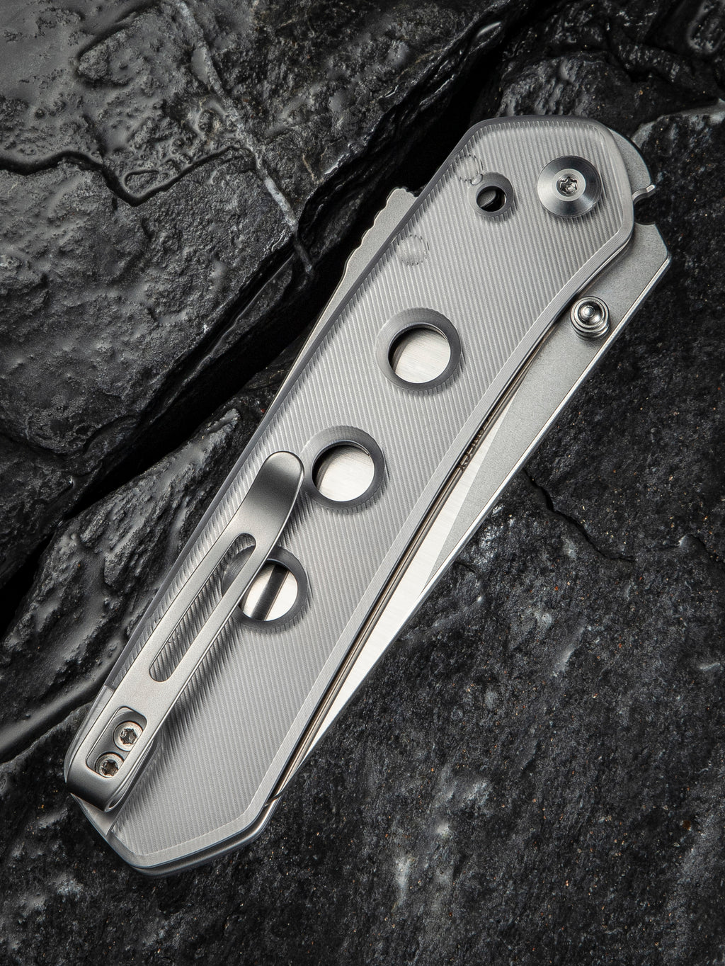 CIVIVI Vision FG — Polished Clear Lexan (Satin)