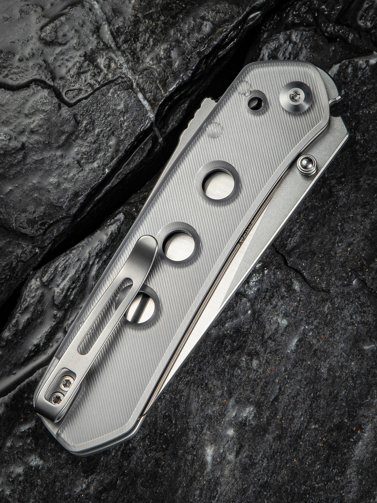 CIVIVI Vision FG — Polished Clear Lexan (Satin)