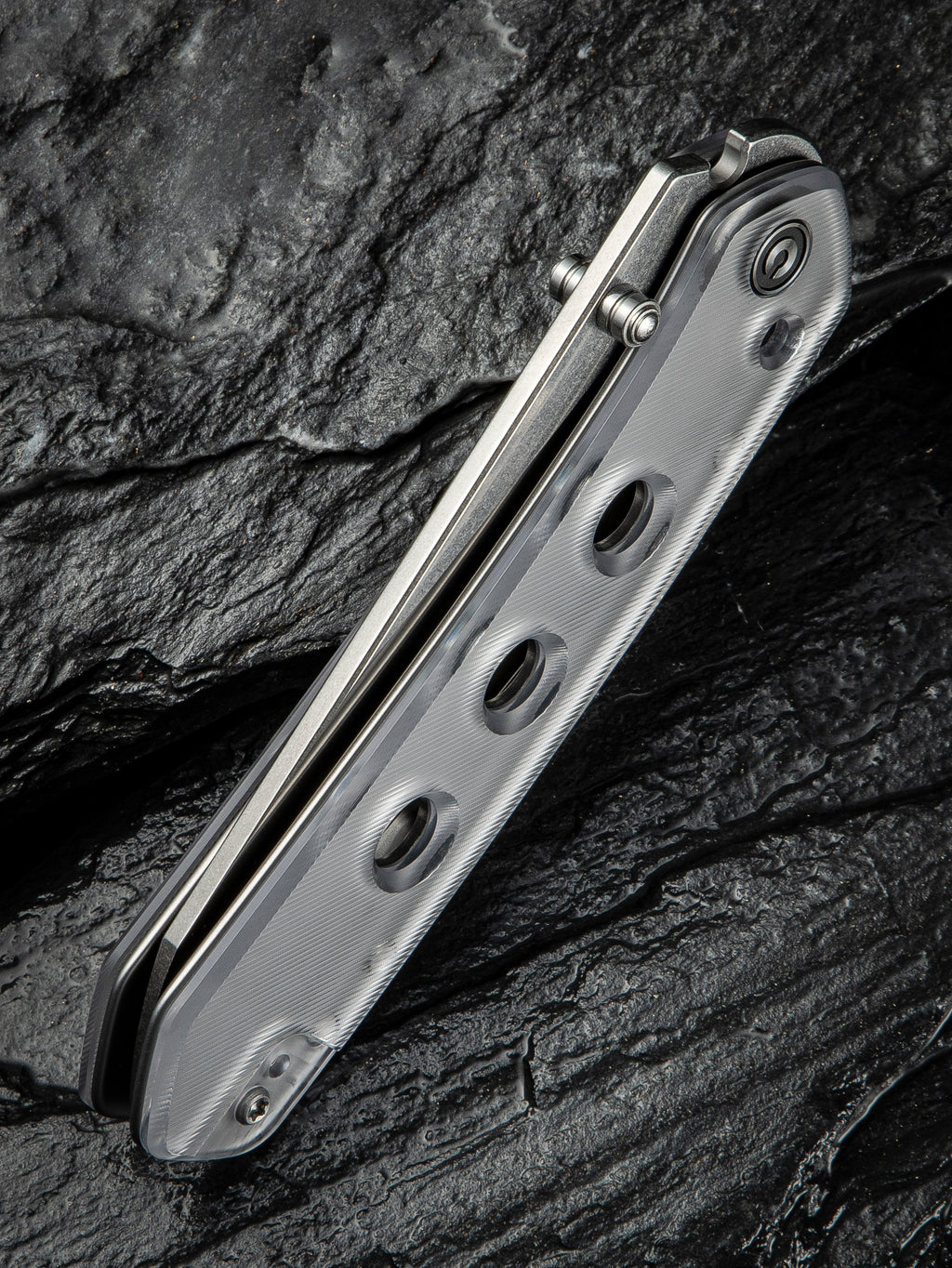 CIVIVI Vision FG — Polished Clear Lexan (Satin)