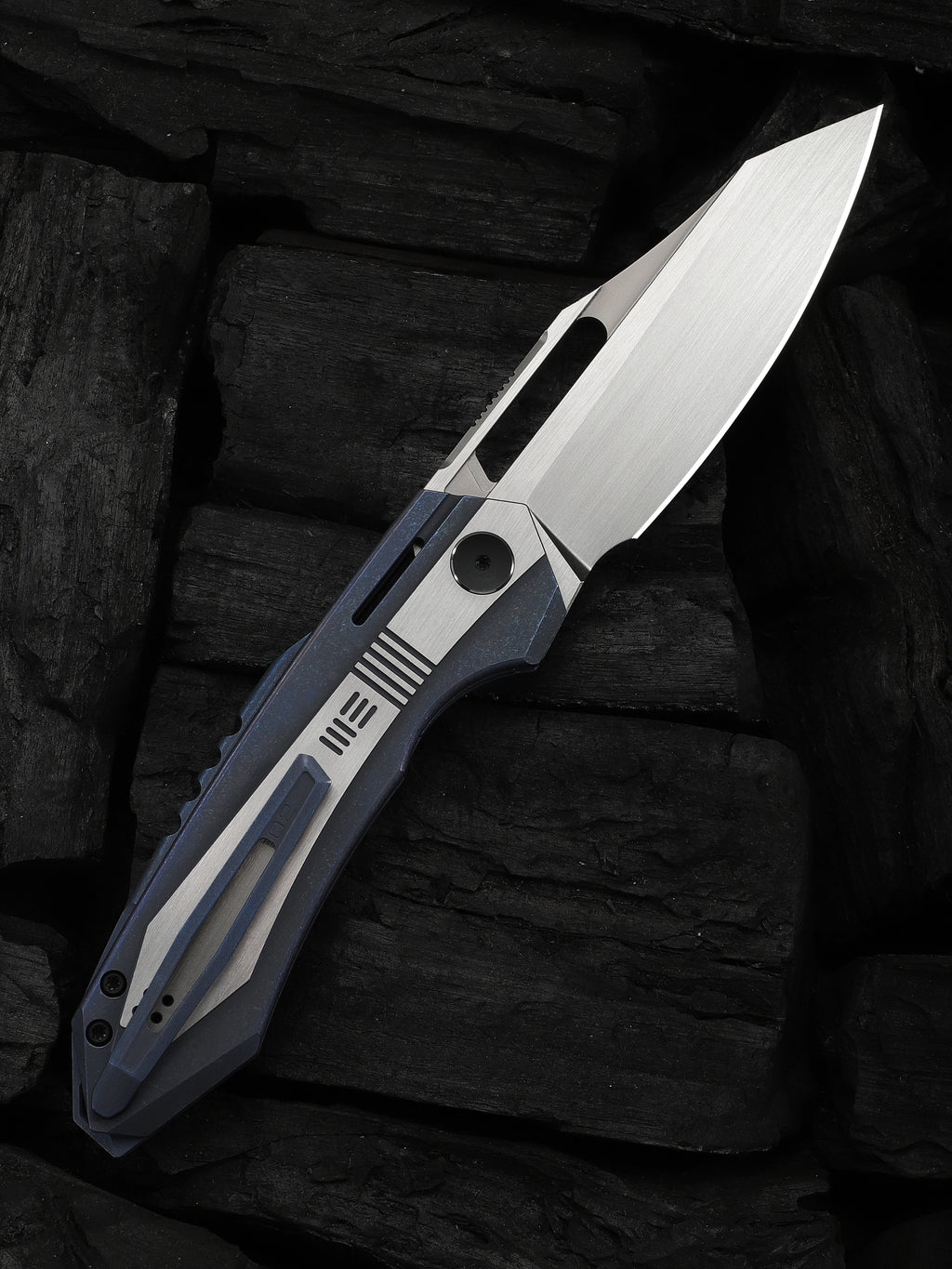 WE Bogey — Blue & Satin Titanium