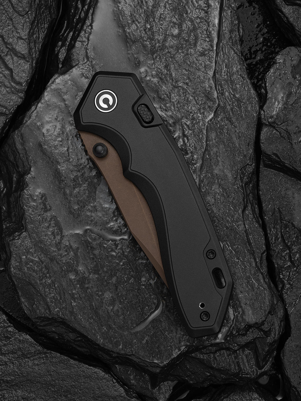 CIVIVI Brova — Black Aluminum