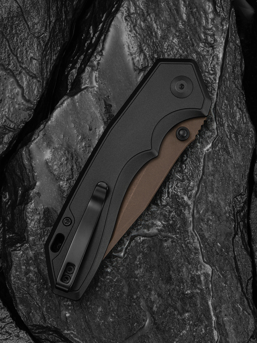 CIVIVI Brova — Black Aluminum
