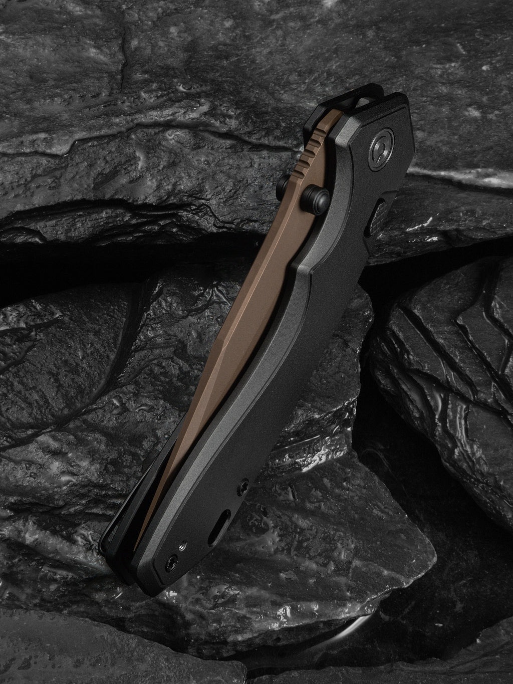 CIVIVI Brova — Black Aluminum