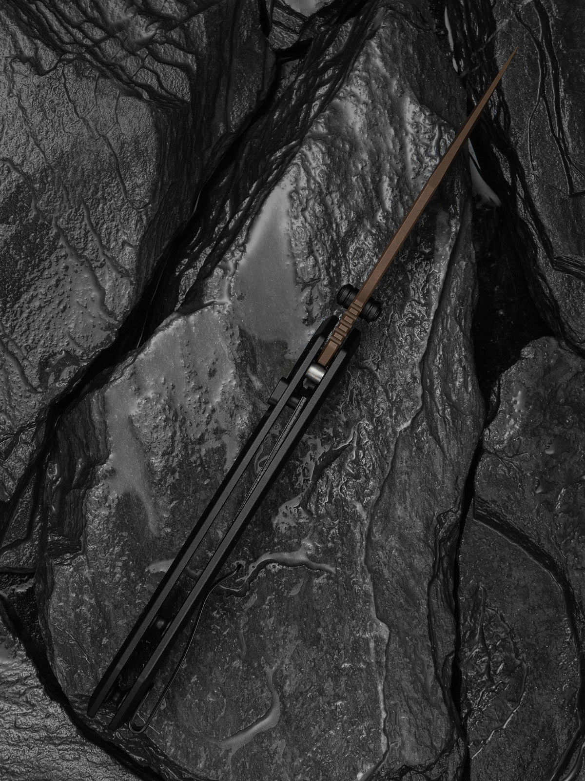 CIVIVI Brova — Black Aluminum