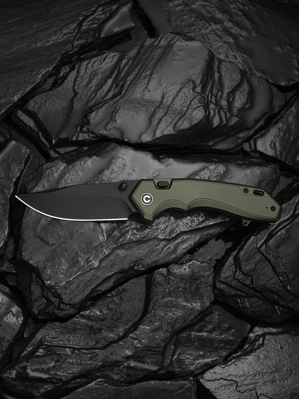 CIVIVI Brova — Forest Green Aluminum