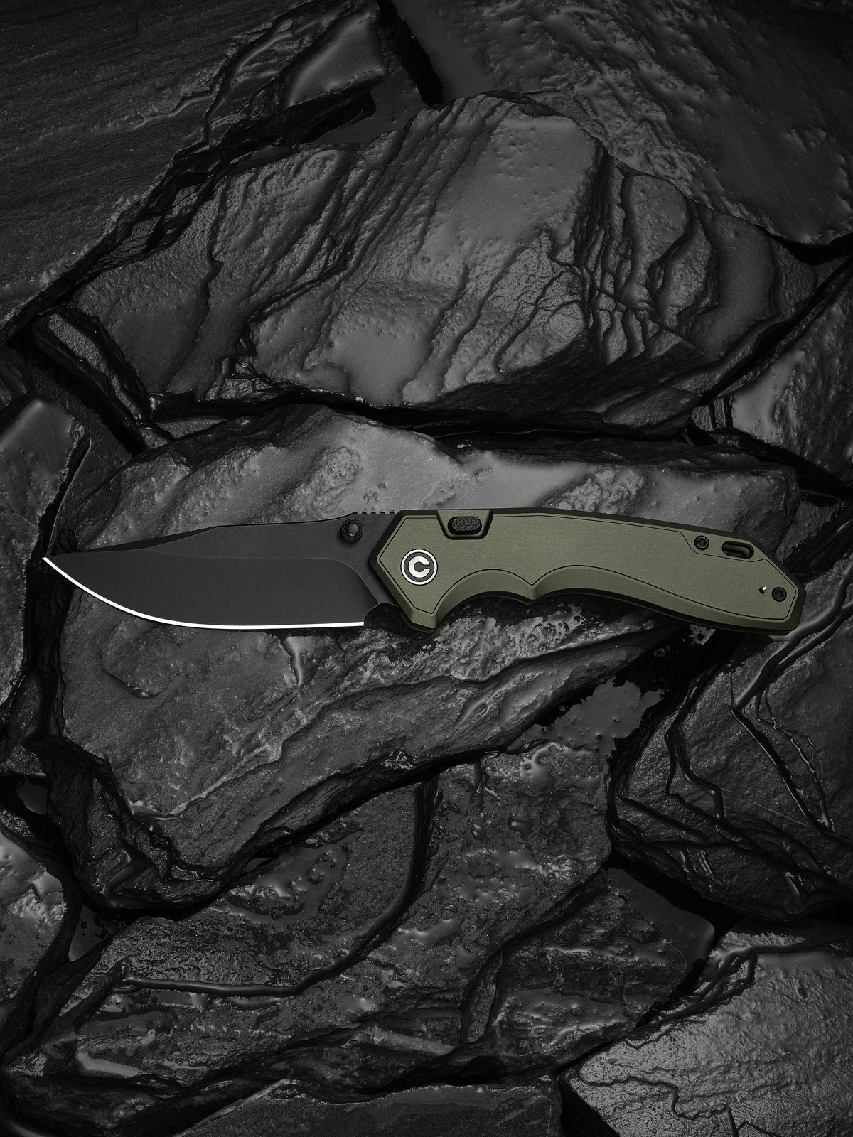 CIVIVI Brova — Forest Green Aluminum