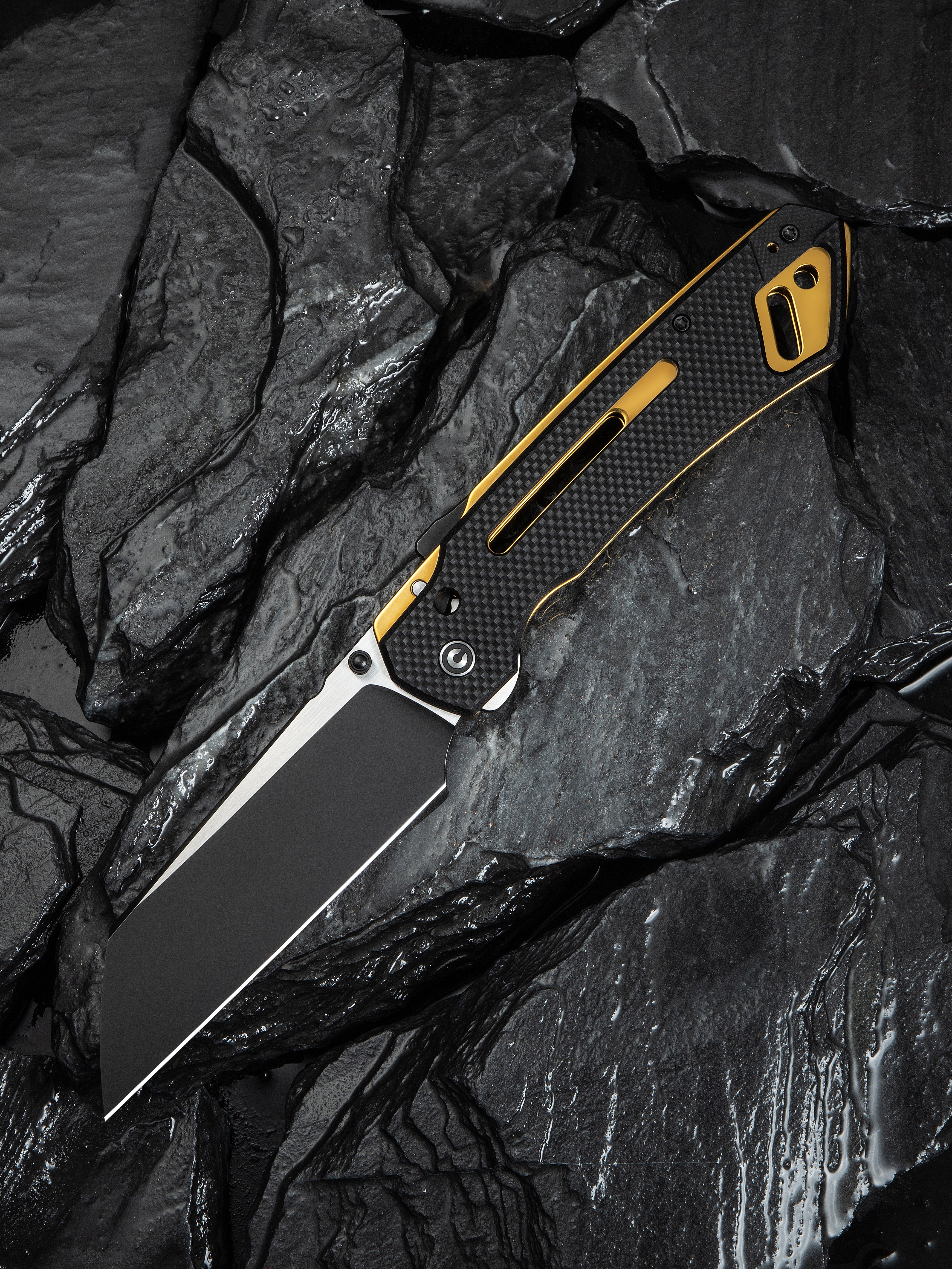 CIVIVI Buster FG — Black Coarse G10