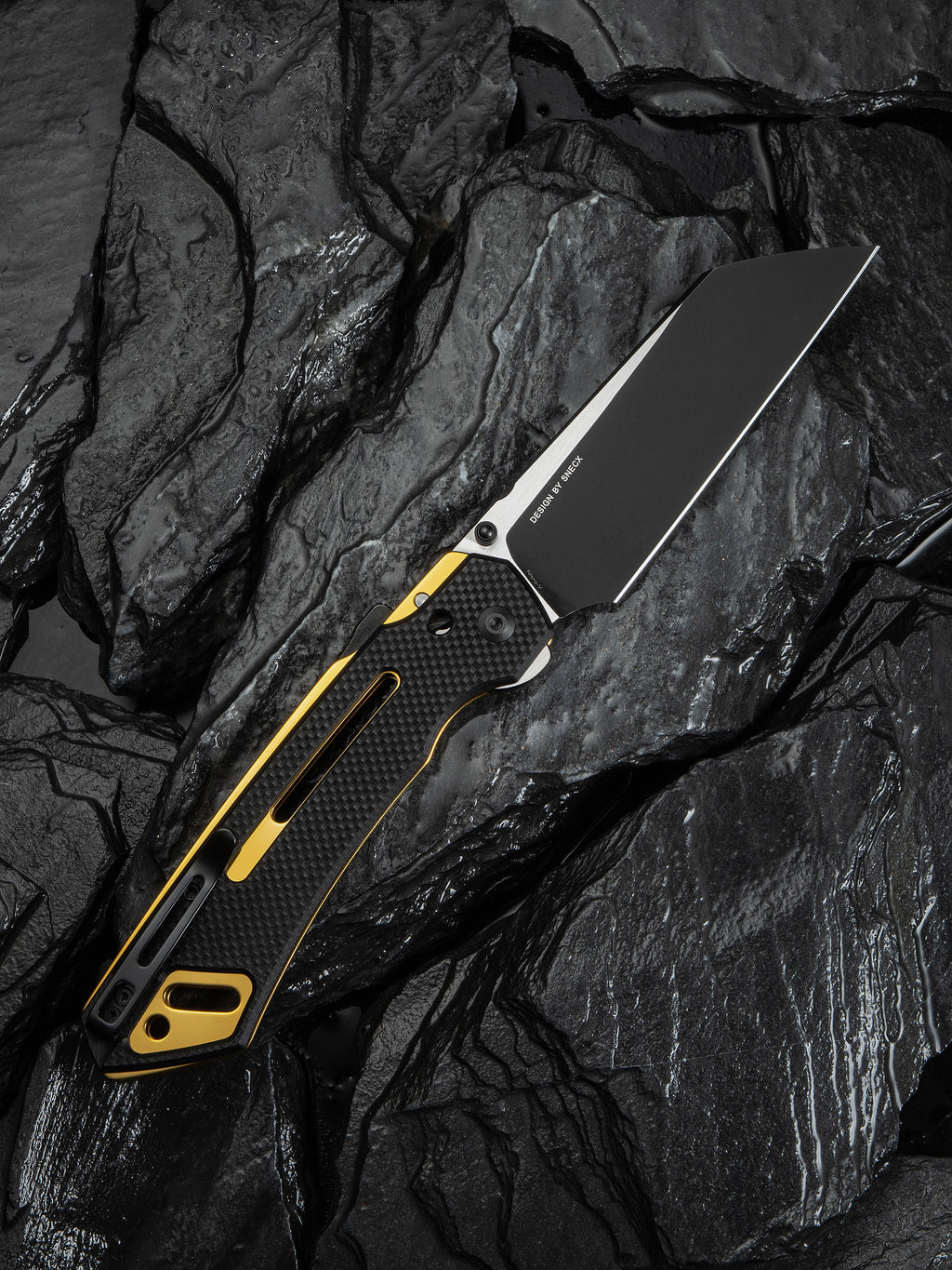 CIVIVI Buster FG — Black Coarse G10
