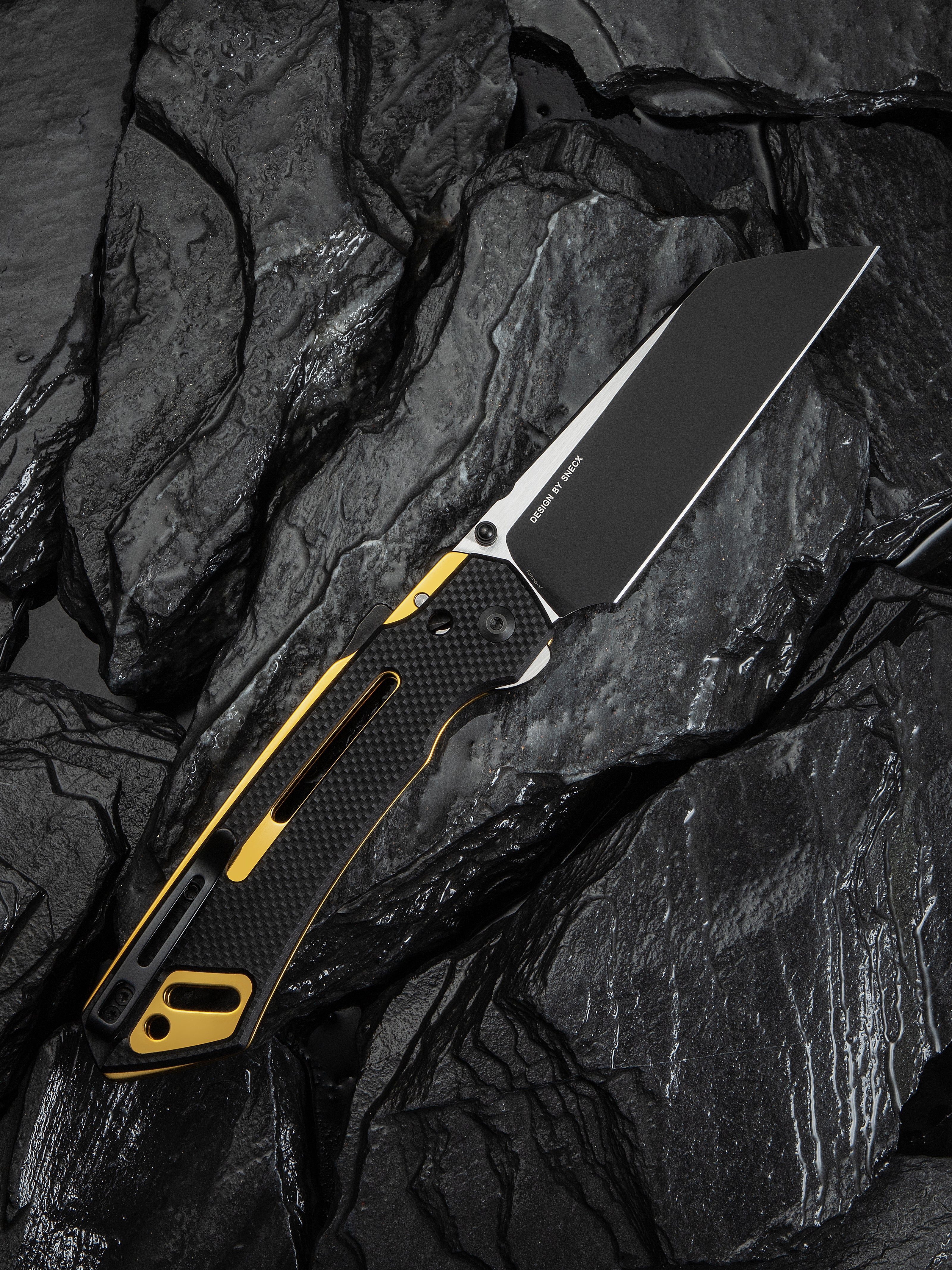 CIVIVI Buster FG — Black Coarse G10