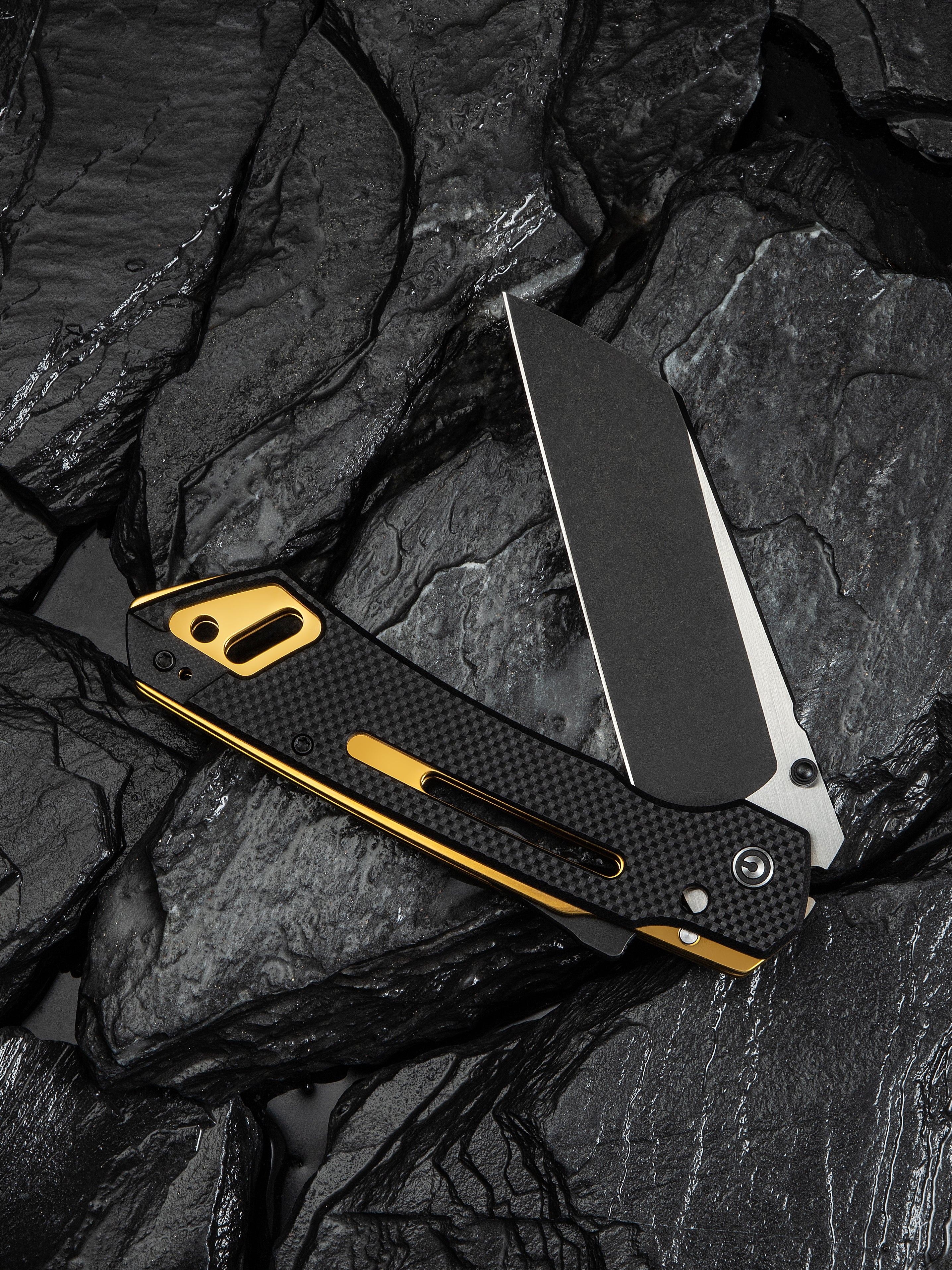 CIVIVI Buster FG — Black Coarse G10
