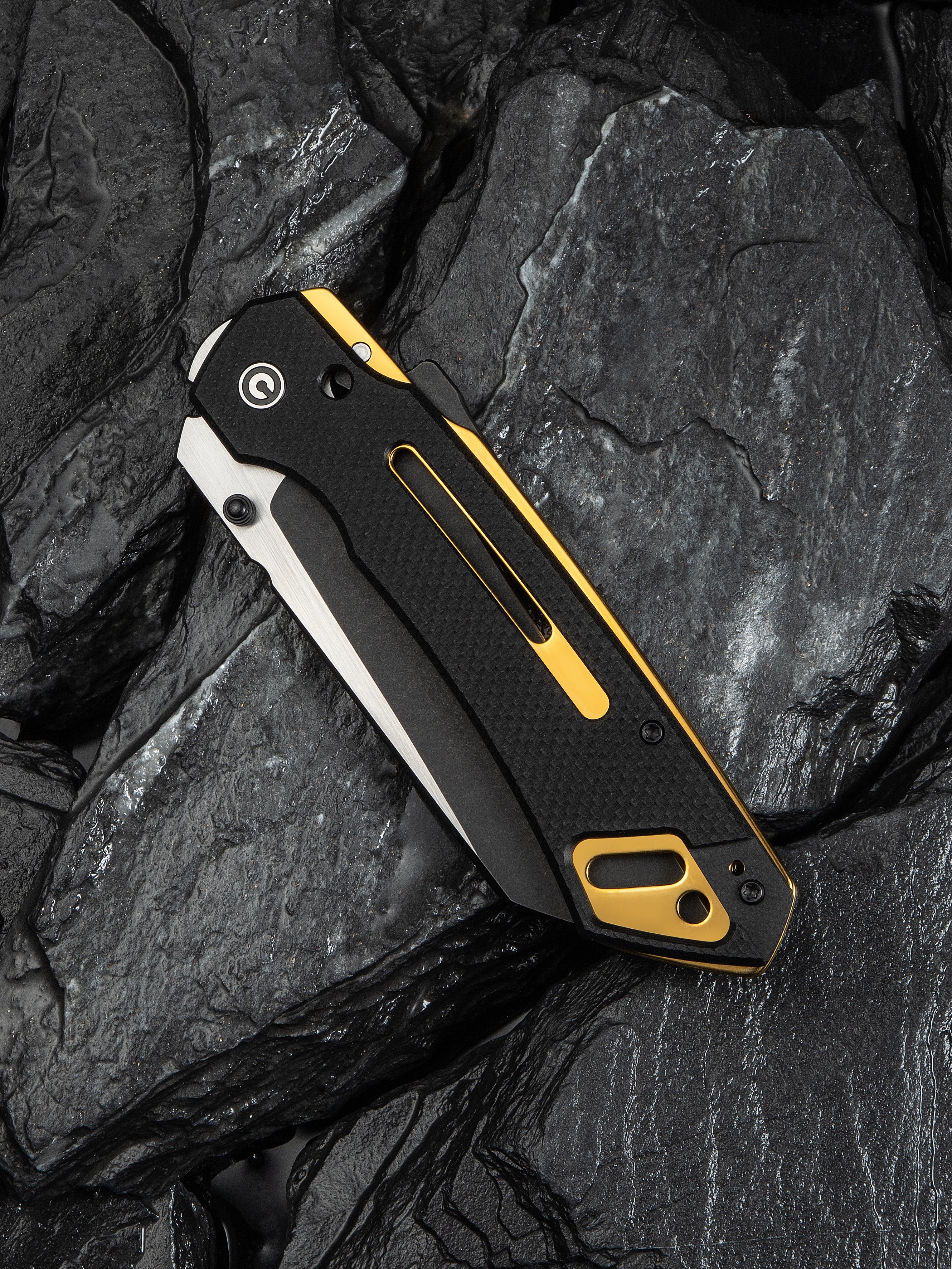 CIVIVI Buster FG — Black Coarse G10